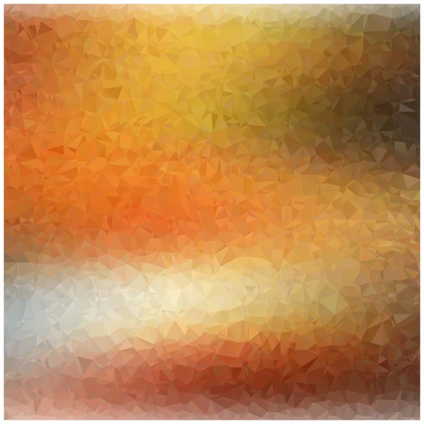 Illustration vectoriel orange dégradé polygone géométrique abstrait fond — Image vectorielle