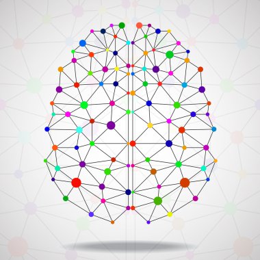 Soyut geometrik beyin, ağ bağlantıları