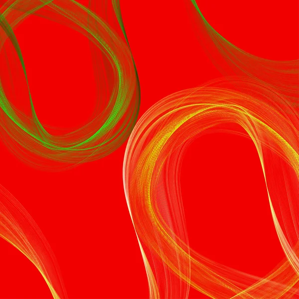 Αφηρημένη πολύχρωμο κύματα. Vector εικονογράφηση. EPS 10 — Διανυσματικό Αρχείο