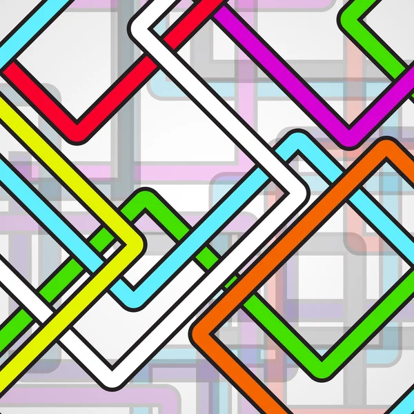 Фон з різнокольоровими лініями — стоковий вектор