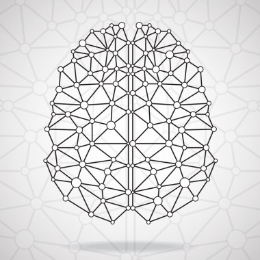 Soyut geometrik beyin, ağ bağlantıları