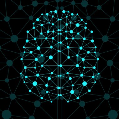 Soyut geometrik beyin, ağ bağlantıları
