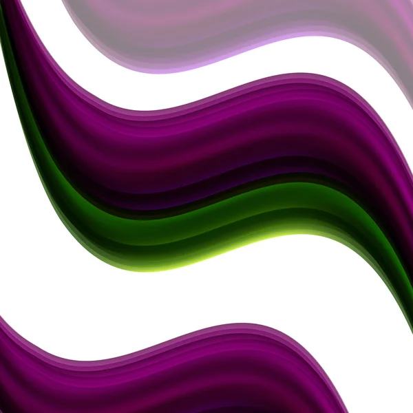 Абстрактные красочные волны. Векторная иллюстрация. Eps 10 — стоковый вектор