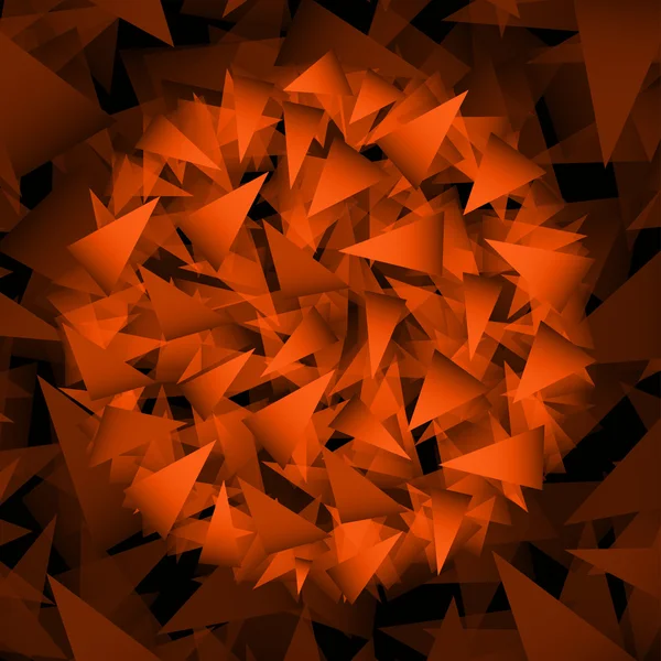 Αφηρημένη πολυγωνικό σφαίρα με τρίγωνα. Vector εικονογράφηση. EPS 10 — Διανυσματικό Αρχείο
