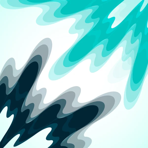 Абстрактний фон, форми хвиль — стоковий вектор