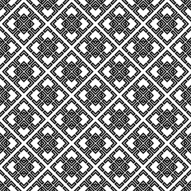 Kusursuz duvar kağıdı deseni. Modern stil dokusu. Geometrik arkaplan, vektör illüstrasyonu 