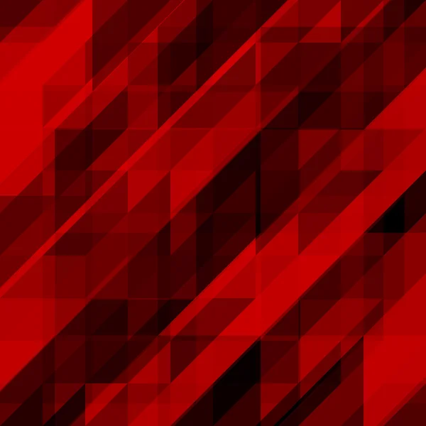 Abstrakte rote Hintergrund, buntes Mosaik, Stil Hintergrund — Stockvektor