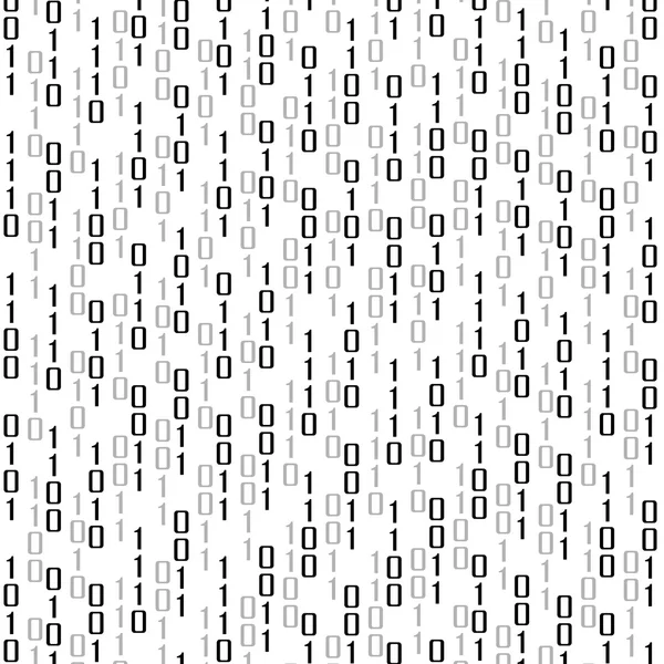 Streszczenie technologia tło z kodem binarnym komputera — Wektor stockowy
