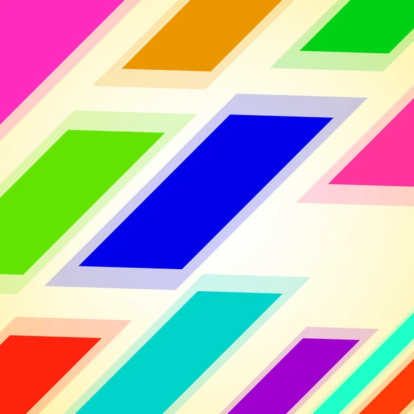 Абстрактный фон с красочными геометрическими элементами. Векторный фон — стоковый вектор