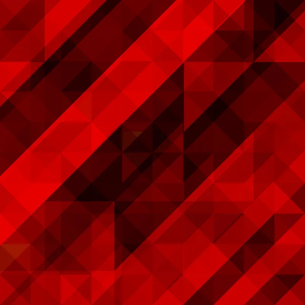 Abstraktní červené pozadí, barevné mosaic, vektorové ilustrace, eps 10 — Stockový vektor