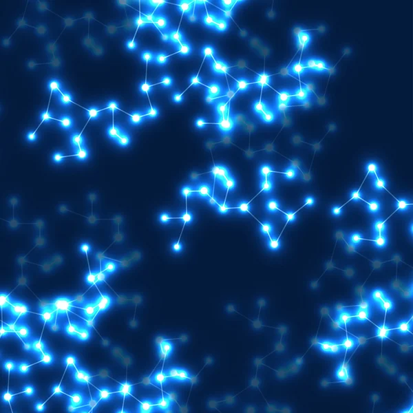 Molekül yapısı, parlak arka plan soyut, resimde eps10 vektör — Stok Vektör