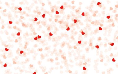 Kalpli sevgililer günü arkaplanı, vektör illüstrasyonu, 10 Pound