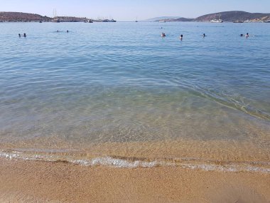 Beach Gumbet, Bodrum from Mugla, Turkey