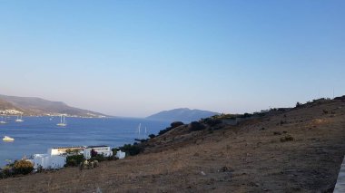 Beautiful landscape in Bodrum from Mugla, Turkey