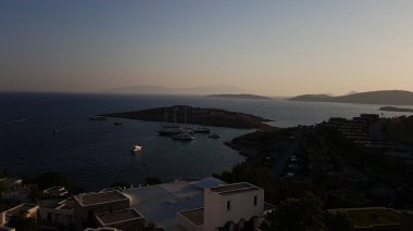 Beautiful landscape in Bodrum from Mugla, Turkey