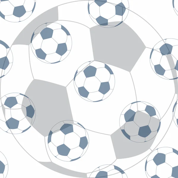 Безшовні футбол шаблон — стоковий вектор