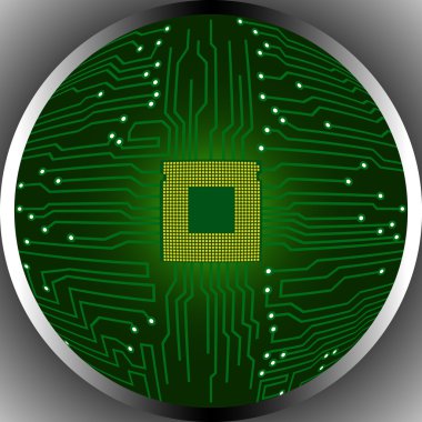 Circuit board cpu çevresi