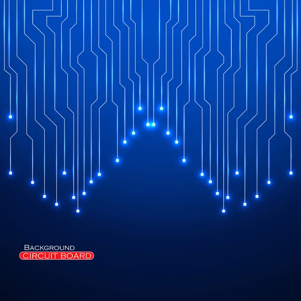 Circuit Board.Vector afbeelding — Stockvector