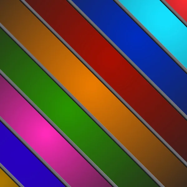 Astratto 3D sfondo geometrico colorato da triangoli. Illustrazione vettoriale. Eps 10 — Vettoriale Stock