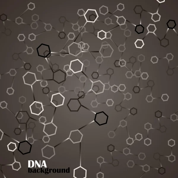 Dna 载体。抽象背景 — 图库矢量图片