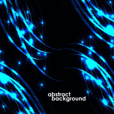 Fütüristik tasarımı, satırları bir parıltı ile arka plan