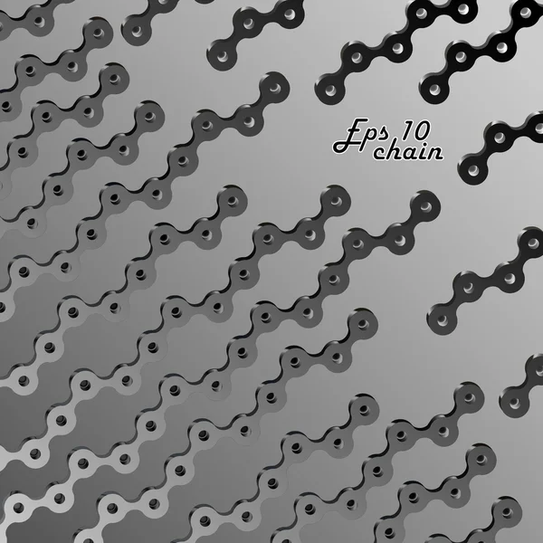 Chain. Vector Illustration. Eps 10 — Stock Vector