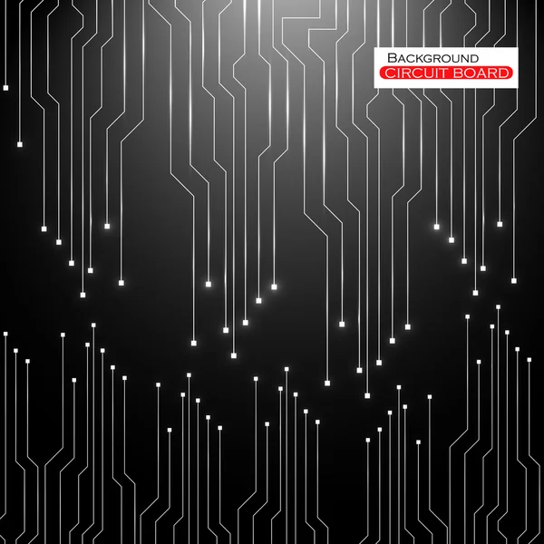Circuit imprimé. illustration vectorielle. eps 10 — Image vectorielle