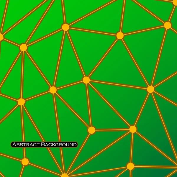 Résumé de fond de sphère polygonale. Carte de style futuriste. Illustration vectorielle. Eps 10 — Image vectorielle