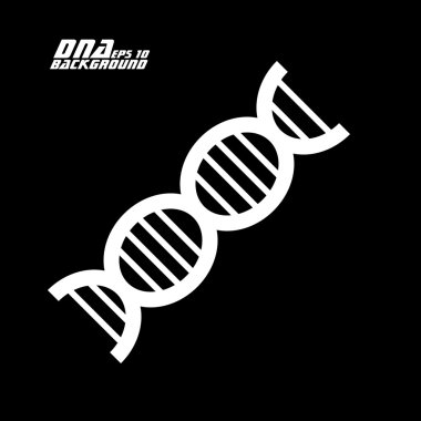 DNA sarmal. vektör çizim. eps10