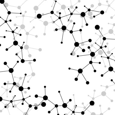 renkli molekülün dna. arka plan. vektör çizim. eps10