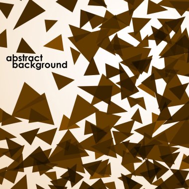 Soyut geometrik renkli arka plan üçgenler. Vektör çizim. EPS 10