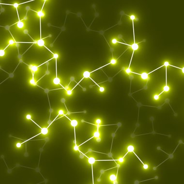  dna molekülü parlayan. arka plan. vektör çizim. eps10