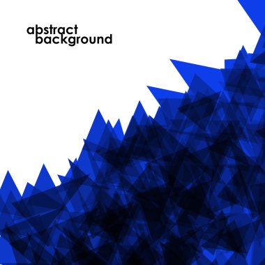 Soyut geometrik renkli arka plan üçgenler. Vektör çizim. EPS 10