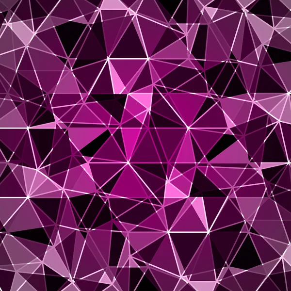 Abstrakte geometrische bunte Hintergrund aus Dreiecken. Vektorillustration. Folge 10 — Stockvektor