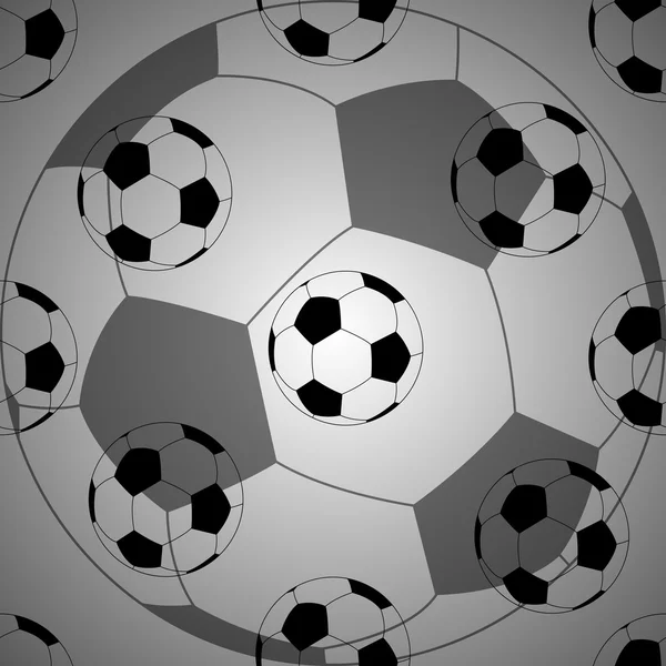 Patrón de fútbol sin fisuras. Antecedentes Ilustración vectorial. Eps 10 — Archivo Imágenes Vectoriales
