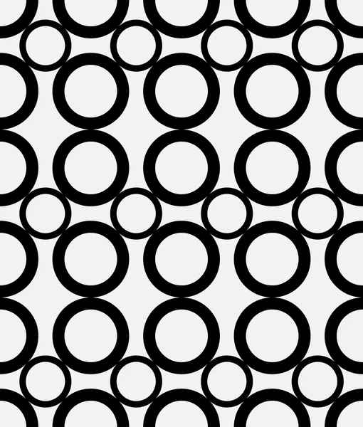 Modèle sans couture avec des cercles. Texture moderne et élégante. Fond vectoriel. Eps 10 — Image vectorielle