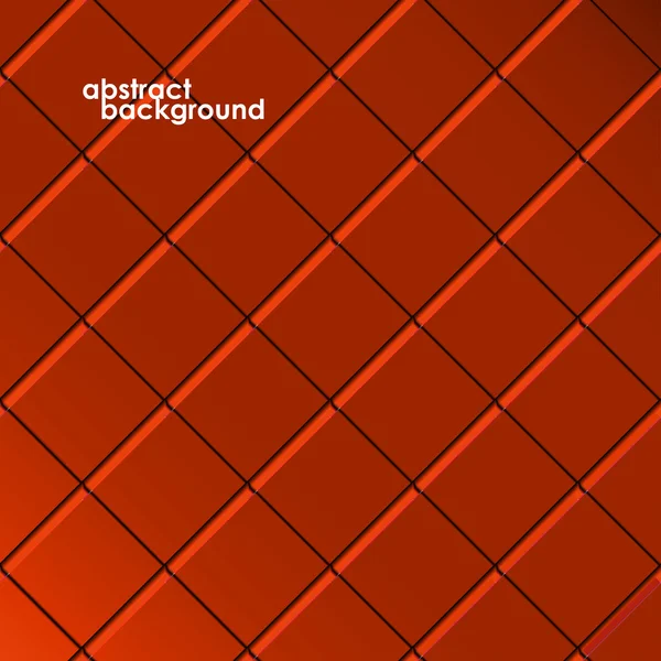 Abstrakt 3d geometriska färgstarka bakgrund från rutor. Vektor illustration. EPS-10 — Stock vektor