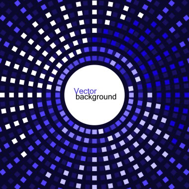 Geometrik arka plan. Renkli kareler. Vektör çizim. EPS 10