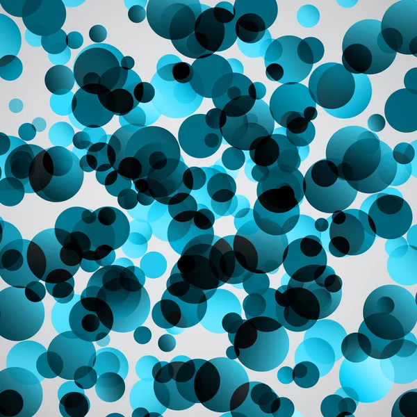 Kleurrijke abstracte achtergrond van cirkels. Vectorillustratie. EPS-10 — Stockvector