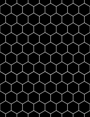 Sorunsuz duvar kağıdı deseni. Modern şık doku. Altıgen şeklinde arka plan. Vektör çizim. EPS 10