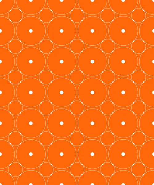 Seamless pattern with circles. Modern stylish texture. Vector background. Eps 10 — Stock Vector