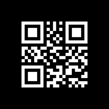 QR Kod simgesi. Vektör çizim. EPS 10