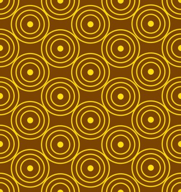 Daireler ile Seamless modeli. Modern şık doku. Vektör arka plan. EPS 10