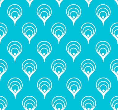 Daireler ile Seamless modeli. Modern şık doku. Vektör arka plan. EPS 10