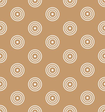 Daireler ile Seamless modeli. Modern şık doku. Vektör arka plan. EPS 10