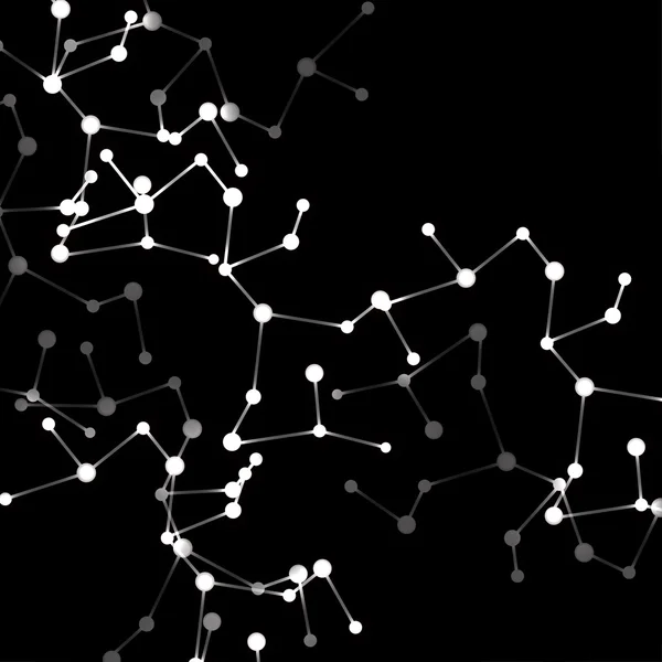 Structure de molécule d'ADN fond lumineux. Illustration vectorielle. Eps10 — Image vectorielle
