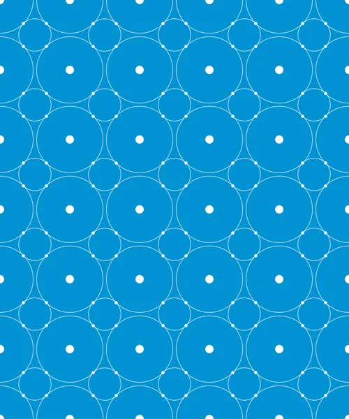 Nahtloses Muster mit Kreisen. moderne stilvolle Textur. Vektorhintergrund. Folge 10 — Stockvektor