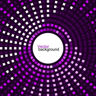 Geometrik arka plan. Renkli kareler. Vektör çizim. EPS 10