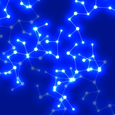 DNA molekül yapısı parlak arka plan. Vektör çizim. Eps10