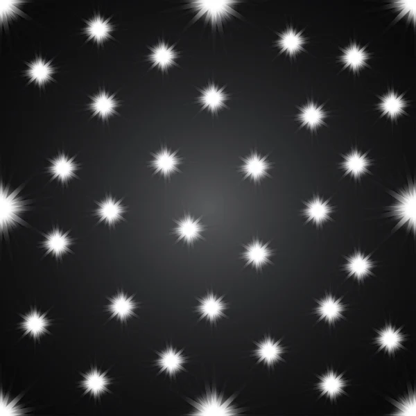 Tapeta z třpytivých hvězd. Vektorové ilustrace. EPS 10 — Stockový vektor